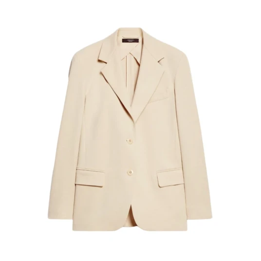 Max Mara Dame Jakker Beige 2XS,