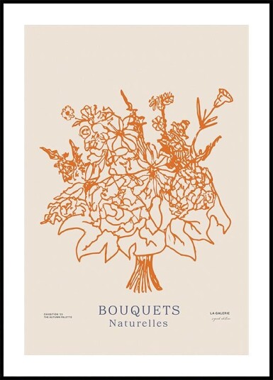 Bouquetsnaturellesno03 Plakat Plakat / 30x40cm