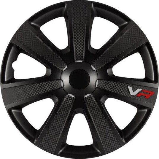 Gorecki VR Carbon 2211111 Hjulkapsler, sett - Svart - 13"