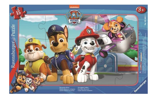 Ravensburger Paw Patrol Four Brave Rescuers 15p