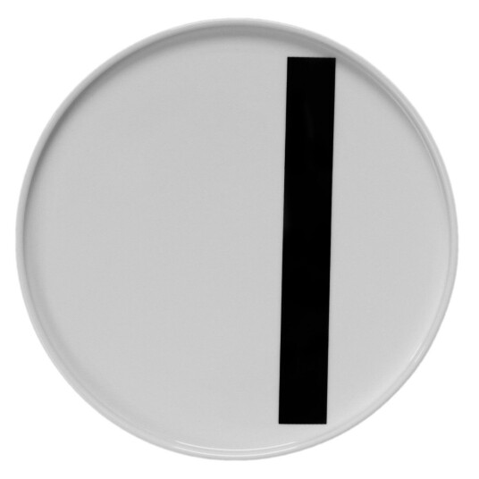 Design Letters tallerken I
