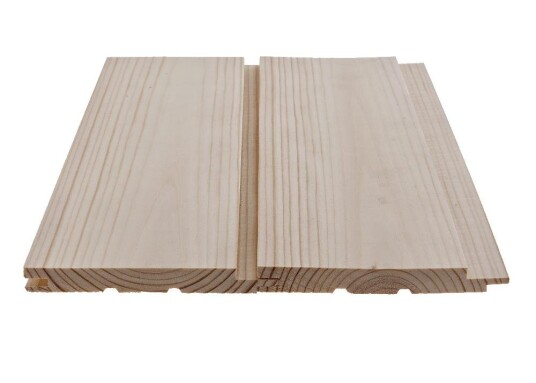 Eidskog Stangeskovene 14x145mm Skyggepanel Rett. Furu Nat