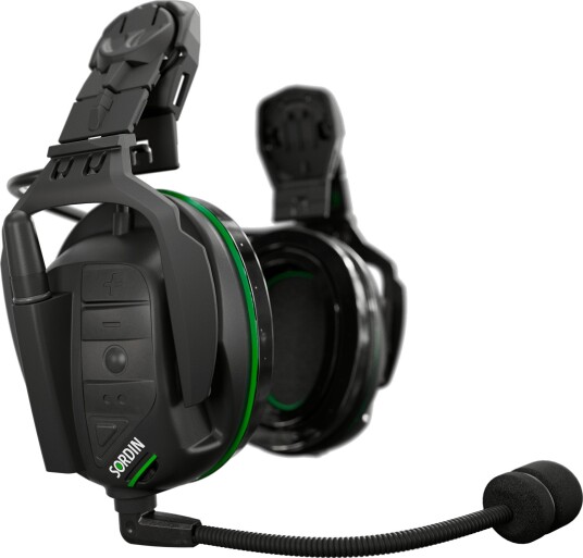 Sordin Hørselvern 88520-04-G-S Med Hjelmfeste Og Bluetooth Sordin Hørselvern 88520-04-G-S Med Hjelmfeste Og Bluetooth