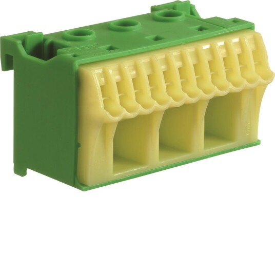 Hager KN14E Jordklemme for skrueløse forbindelser 3 x 16 + 11 x 4 mm² Elfordeling & strømforsyning Hager KN14E Jordklemme for skrueløse forbindelser 3 x 16 + 11 x 4 mm² Elfordeling & strømforsyning