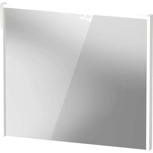Duravit D Code speil med lys øverst 800 x 700 mm hvit matt