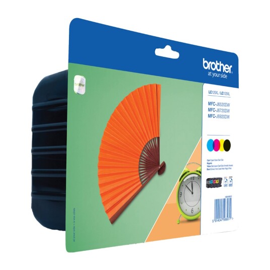 Brother LC129 XL value blister blekkpatron - Original - LBK/LC/LM/LY 2400 sider