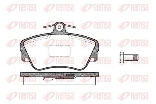 Bremseklosser REMSA 0309.10 Bremseklosser REMSA 0309.10