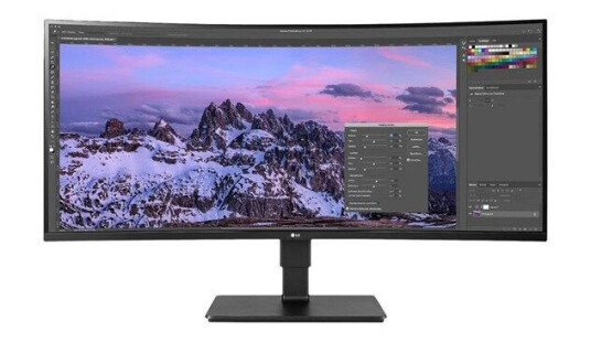 LG UltraWide 35" 3440x1440 LED Skjerm med AMD FreeSync - Svart LG UltraWide 35" 3440x1440 LED Skjerm med AMD FreeSync - Svart