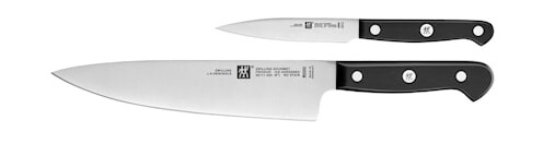 Zwilling Gourmet knivsett 2-pakning skrellekniv + kokkekniv 1649324-01-0 1721275-01-0