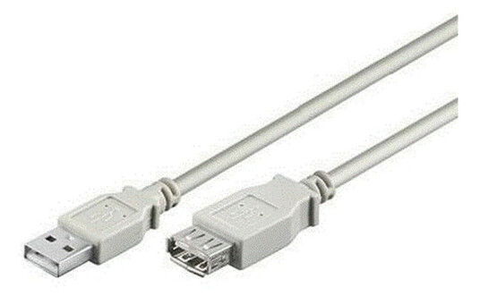 QNECT USB 2.0 A HAN - A HUN CABLE 0,3M.