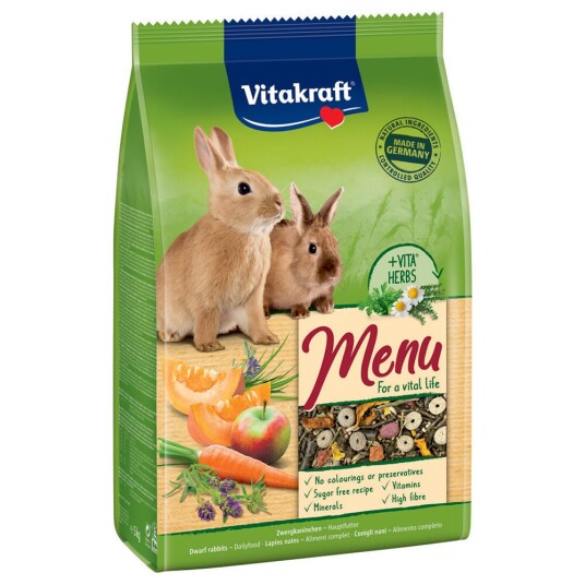 Vitakraft Meny Vital Dvergkaniner 5 kg
