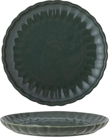 Bloomingville Latina tallerken 20 cm mørkegrønn Bloomingville Latina tallerken 20 cm mørkegrønn