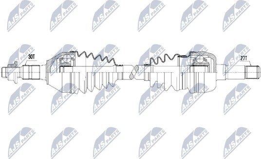 Nty Drivaksel NTY NPW PL 148