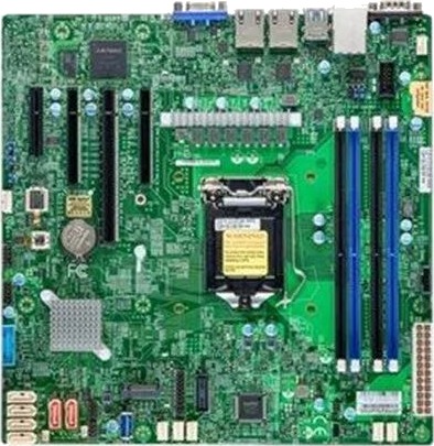 Supermicro X12STL F Hovedkort Micro ATX LGA1200 MBD X12STL F B Supermicro X12STL F Hovedkort Micro ATX LGA1200 MBD X12STL F B