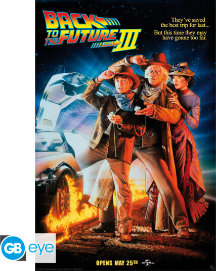 Back to the Future 3 Plakat Movie poster