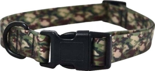 Barry King vanntett hundehalsbånd PVC Moro 2,5x45–70 cm