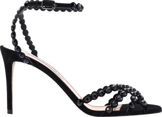 Aquazzura, Dame, Sko, Svart, 38 1/2 EU,