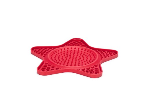 Slikkematte Sjøstjerne Rosa 24Cm