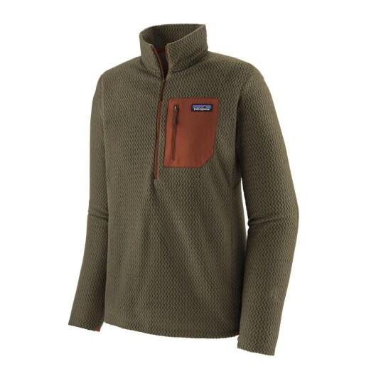 Patagonia M´S R1 Air Zip Neck Herre, BSNG Basin Green, L Patagonia M´S R1 Air Zip Neck Herre, BSNG Basin Green, L