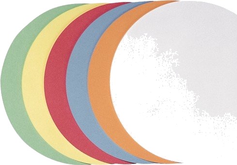 Franken Umz 10 99 Andre Assorterte Farger Papir 95 Mm 95 Mm 500 Ark