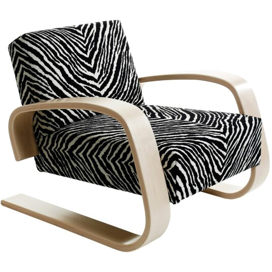 Artek 400 "Tank" Lenestol Zebra