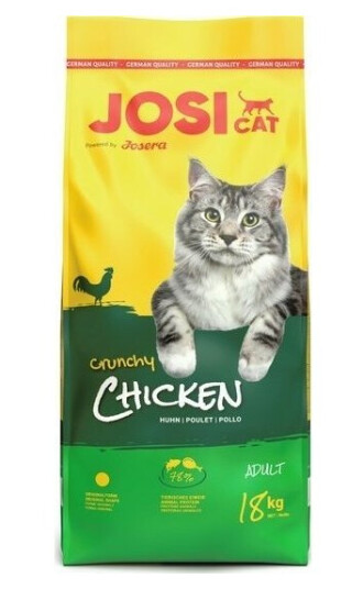 Josera Josicat Crunchy Chicken - Tørr Kattemat - 18 Kg