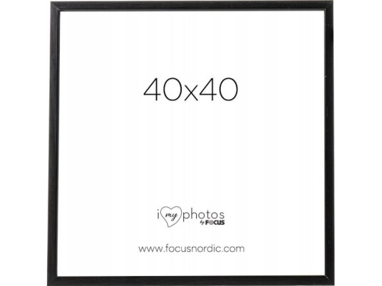 Fotoramme Focus Rock Black 40X40