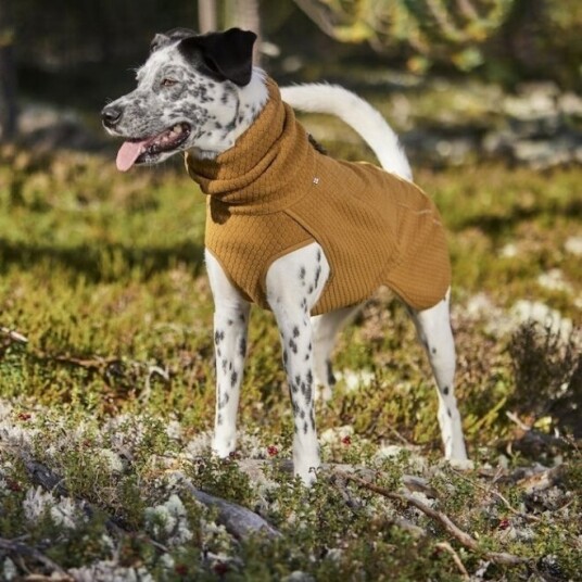 Hurtta Warming Midlayer Eco Hundegenser Gul (60)