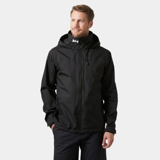 Helly Hansen Crew Seilerjakke Med Hette 2.0 Herre Svart S