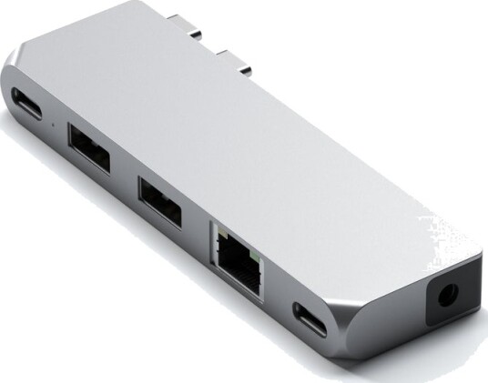 Satechi Pro Hub Mini Multiport Adapter Sølv Satechi Pro Hub Mini Multiport Adapter Sølv