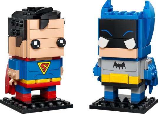 Lego Golden Age-Figurer Av Superman Og Batman
