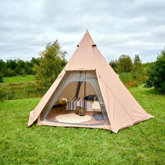 OUTFIT TELT TIPI 6 PERSONER