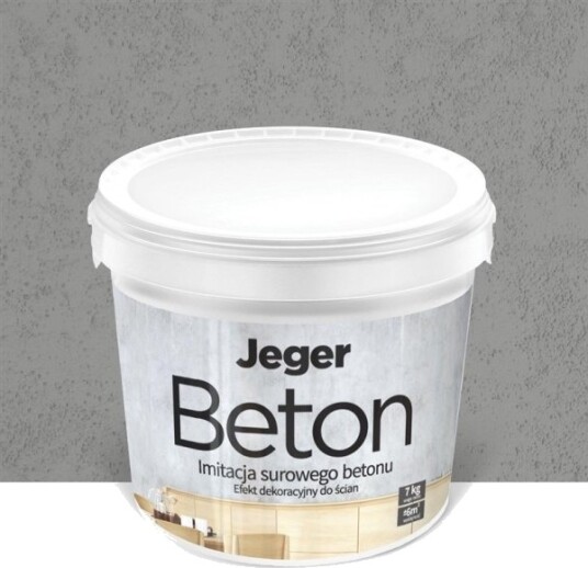 Jeger Dekorativ Puss Beton Grå 7kg