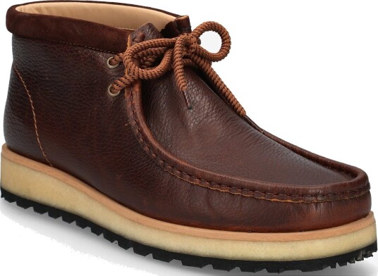 Clarks Originals Wallabee Scout G - DARK TAN LEA - 45
