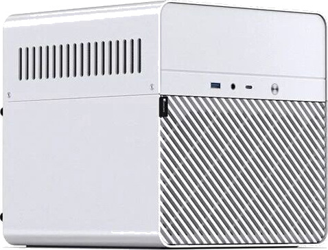 Jonsbo N2 Mini-ITX Kabinett Hvit for Hjem/Kontor Jonsbo N2 Mini-ITX Kabinett Hvit for Hjem/Kontor