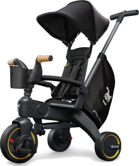 Doona Liki S5 Trehjulssykkel Nitro Black