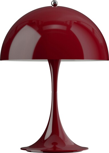 Louis Poulsen Panthella 250 V3 Portable bordlampe Burgunder