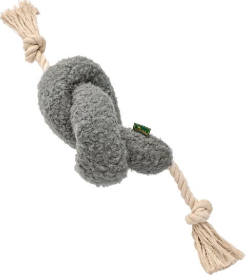 Hunter Hundeleketøy Madrid Med Tau Grå L 59 cm Hunter Hundeleketøy Madrid Med Tau Grå L 59 cm