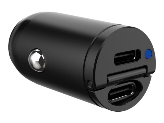 Celly ProPower CC Mini 30W USB-C Billader - Ultra Kompakt Svart