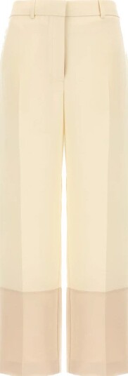 Tory Burch Dame Bukser Beige M,