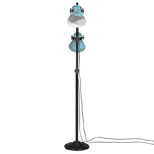 Vegglampe 25 W denimblå 25x25x90/160 cm E27 Vegglampe 25 W denimblå 25x25x90/160 cm E27