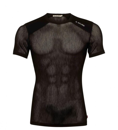 Aclima  Woolnet Light T-Shirt M´S 123 Jet Black XS