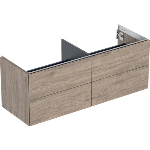Geberit One underskap 133,2x47 cm valnøtt Nøttetre