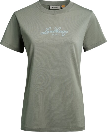 Lundhags Women"s Järpen Logo T shirt Aloe Green XS