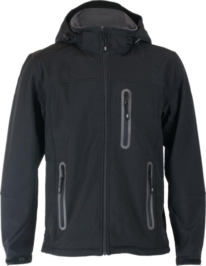 Bekken & Strøm Softshelljakke Odnes 336304680 Svart M