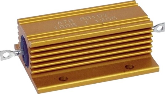 Ate Electronics Rb101-1K-J-1 Høybelastningsmotstand 1 Ko Aksial 100 W 5%