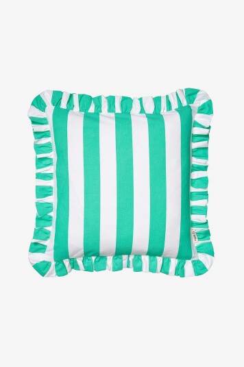 Classic Collection Putetrekk Ruffle Stripes Grønn