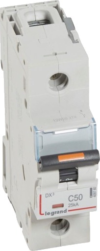 Legrand DX3 MCB automatsikring C50 1P 1M 25kA