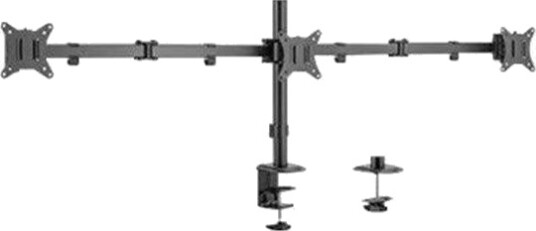 Gembird MA-D3-01 mounting kit - for 3 monitors - fine texture black Gembird MA-D3-01 mounting kit - for 3 monitors - fine texture black
