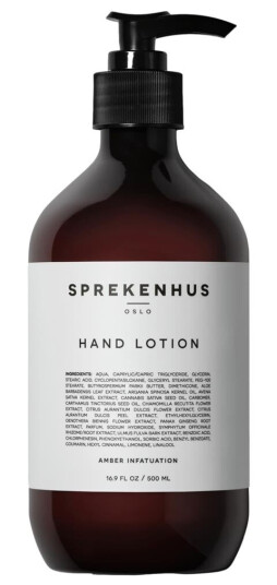 Sprekenhus Hand Lotion Large Amber Infatuation Håndkrem Gjennomsiktig  unisex